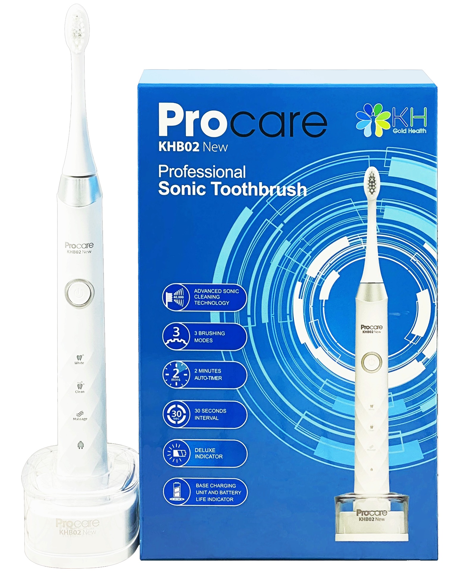 Bàn Chải Điện Người Lớn Procare KHB02 (KH B02)