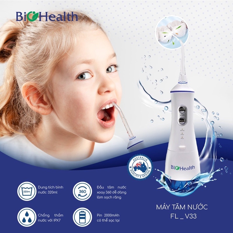 Máy Tăm Nước Biohealth FL-V33 (FL V33)