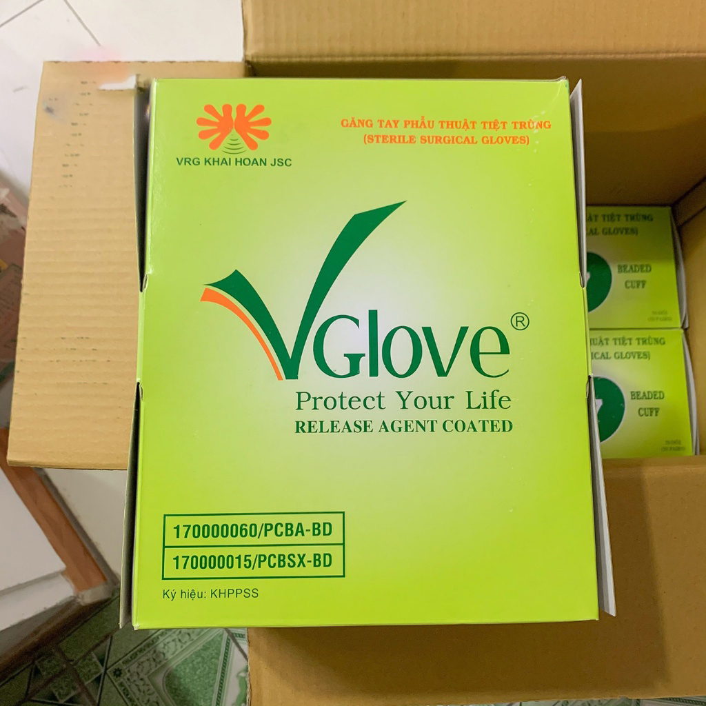 Găng Tay Phẫu Thuật Tiệt Trùng VGlove