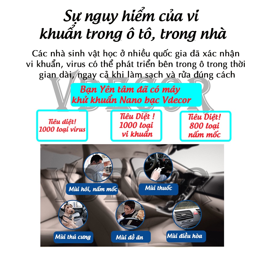 Máy Phun Khói Khử Khuẩn Nano Air Disinfector Fog