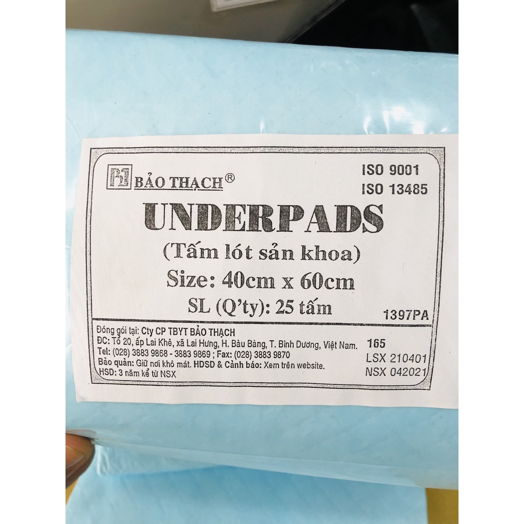 Tấm Lót Sản Khoa Bảo Thạch UnderPads