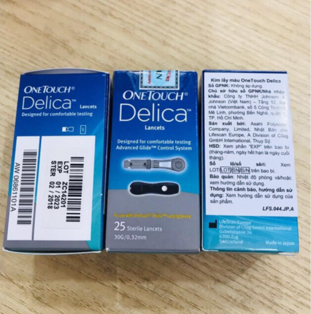 Kim Thử Đường Huyết OneTouch Delica