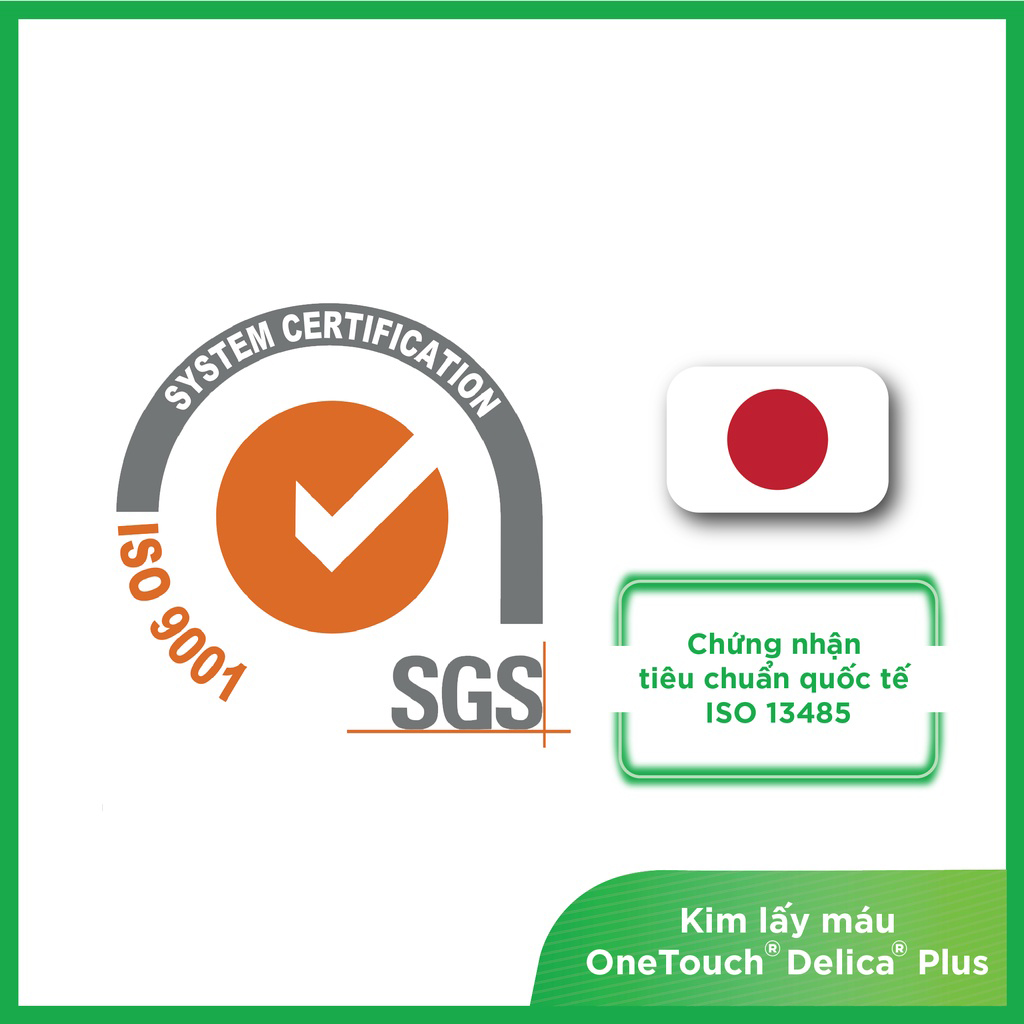 Kim Thử Đường Huyết OneTouch Delica Plus