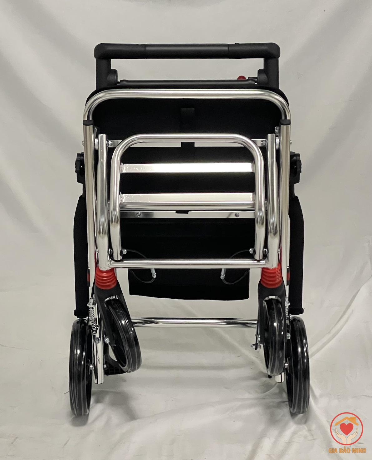 Xe Lăn Du Lịch Xách Tay, Bánh Nhỏ, Có Thể Gấp Gọn GBM-065