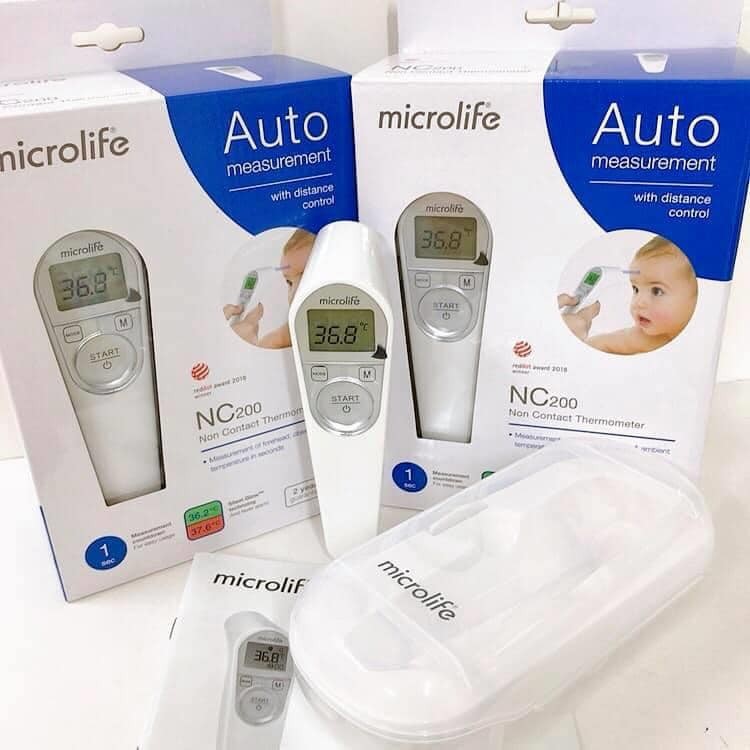Nhiệt Kế Hồng Ngoại Microlife NC200 (NC 200) (Đo tự động)