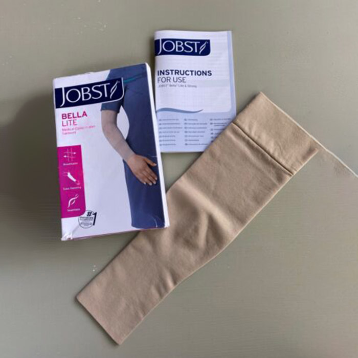 Vớ Y Khoa Tay Phù Bạch Huyết JOBST Bella Lite Armsleeve (Cánh Tay, Màu Da) (Hộp 1 Chiếc)
