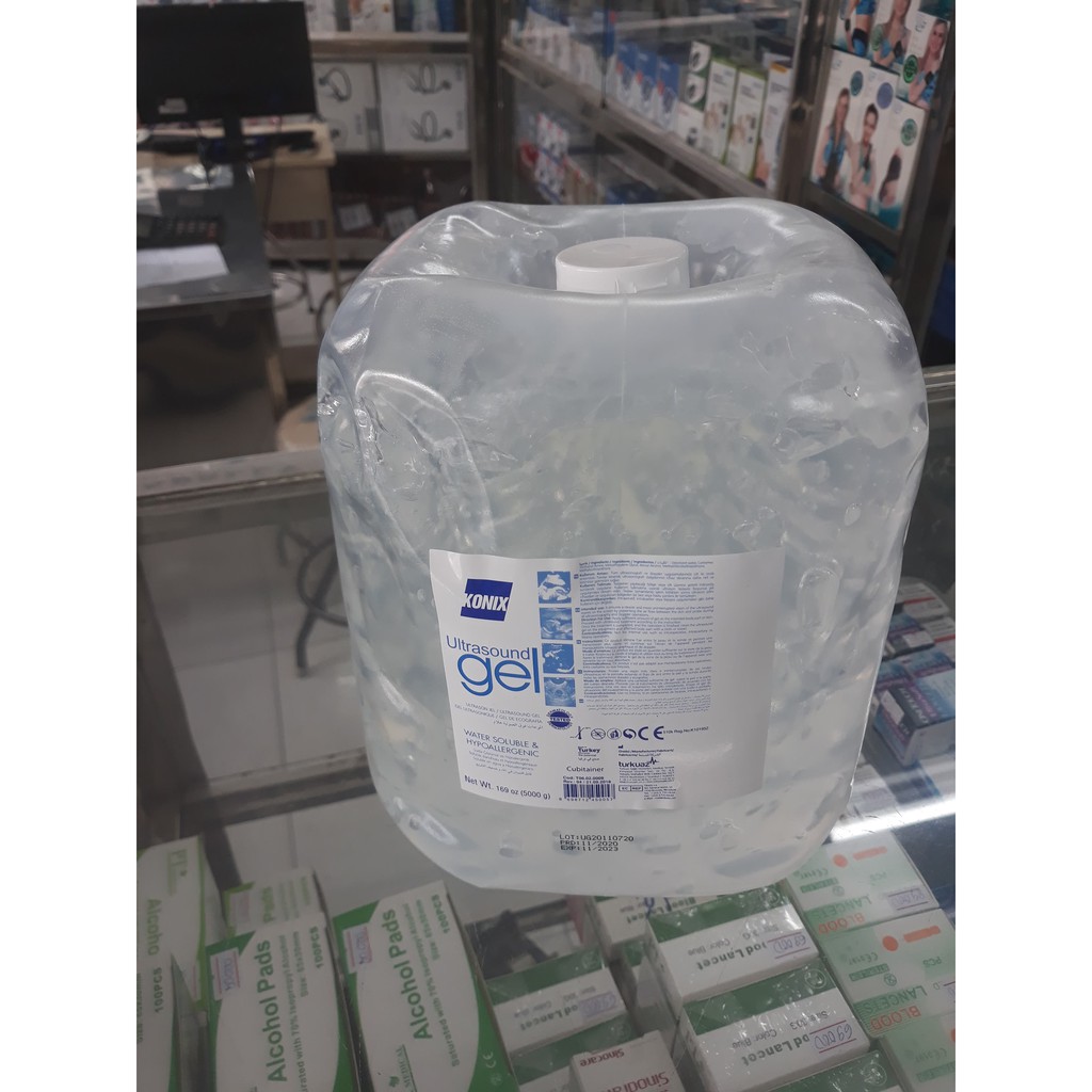 Gel Siêu Âm, Gel Lạnh Triệt Lông Konix - 5 Lít