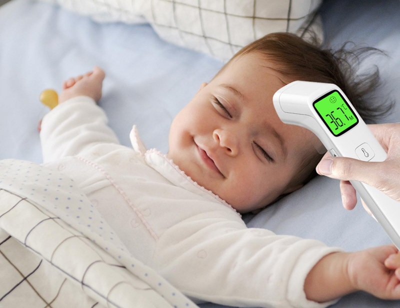 Nhiệt Kế Hồng Ngoại Đo Trán Jumper JPD-FR203 (FR-203)