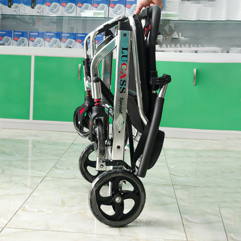 Xe Lăn Nhôm Du Lịch Bánh Nhỏ Lucass X-69 (X69)