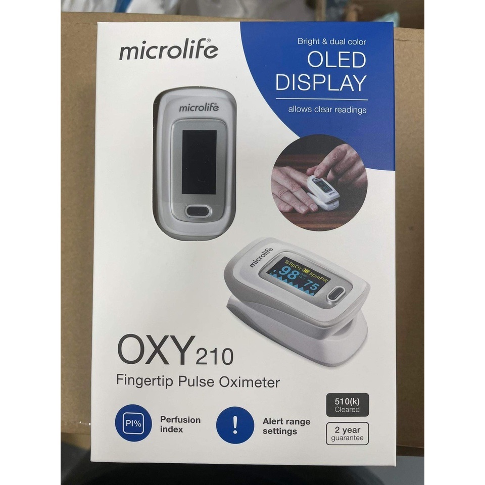 Máy Đo Nồng Độ Oxy (SPO2) Microlife OXY210 (OXY 210)