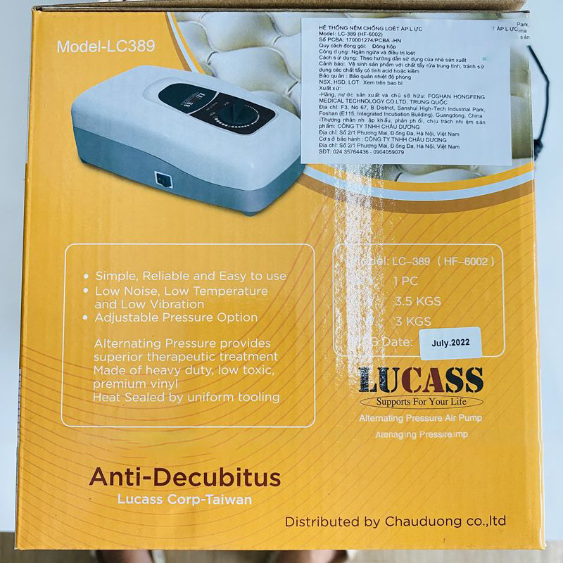 Nệm Hơi Chống Loét Lucass LC 389 (LC-389)