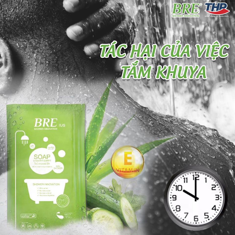 Khăn Tắm Khô Tắm Không Cần Nước BRE