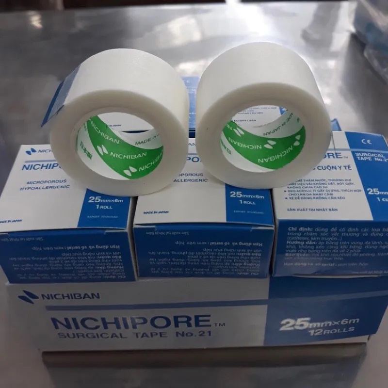 Băng Keo Giấy Y Tế Nichipore (Nhật Bản)