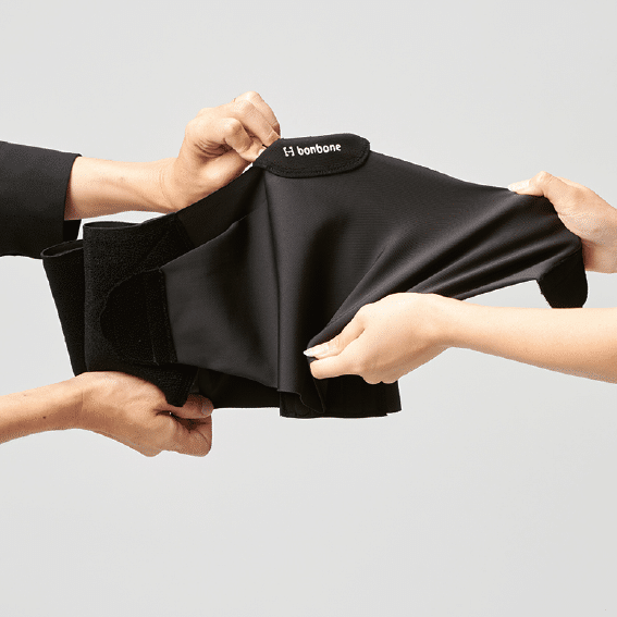 Đai Cột Sống Thắt Lưng Bonbone PITA-CORU WIDE (Đen)