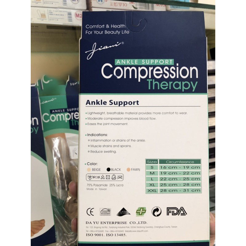 Vớ Y Khoa Bàn Chân, Gót Chân Jiami (Vớ Ý) (1 Chiếc)