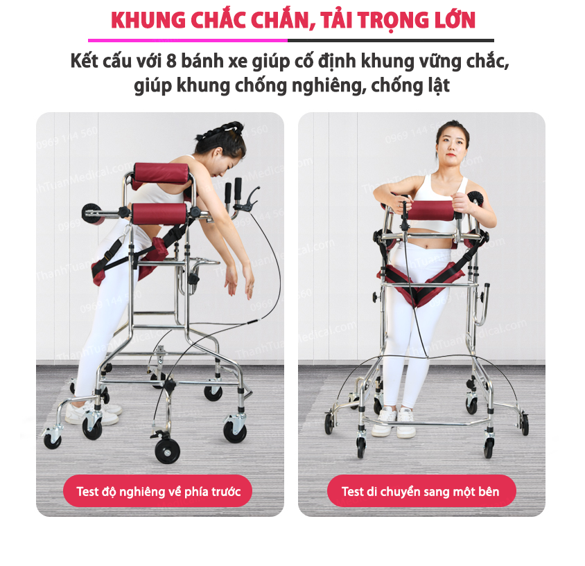Khung Tập Đứng, Tập Đi Cho Người Tai Biến GBM-021