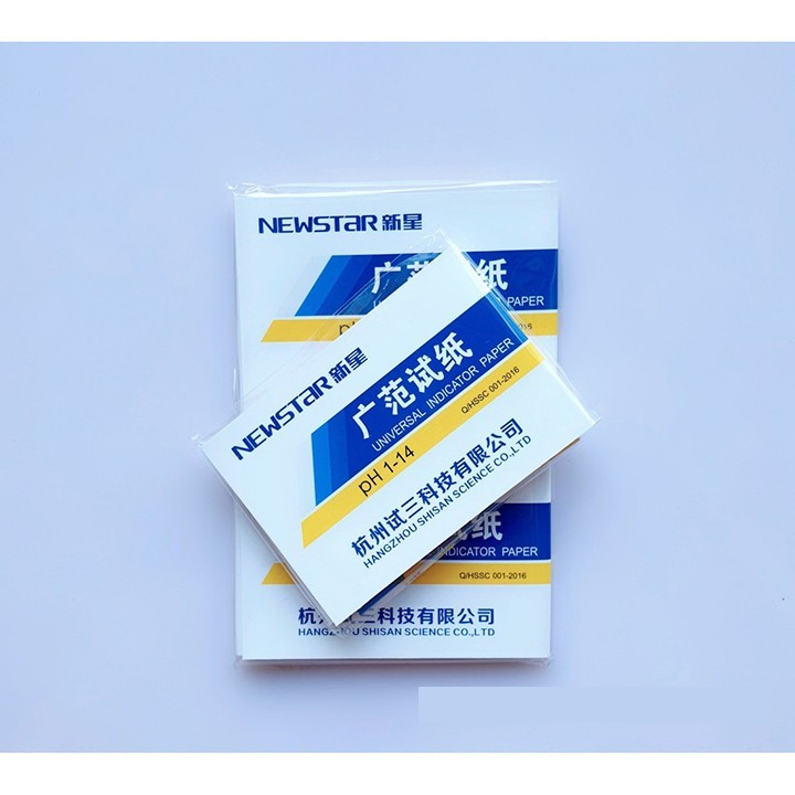 Giấy Quỳ Tím Đo PH NEWSTAR (Quyển 80 Miếng)