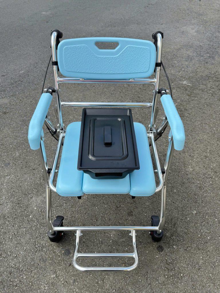 Ghế Bô Tắm Đa Năng Có Bánh Xe Nhôm Xếp Gọn Lucass GX-918