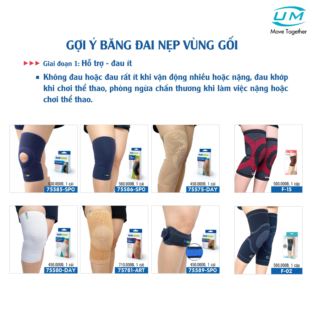 Băng Thun Đầu Gối Thể Thao United Medicare UM F02