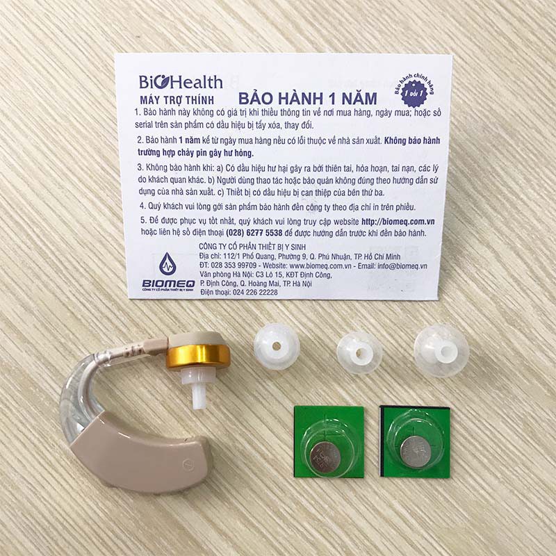 Máy Trợ Thính Đeo Tai Biohealth JH-115