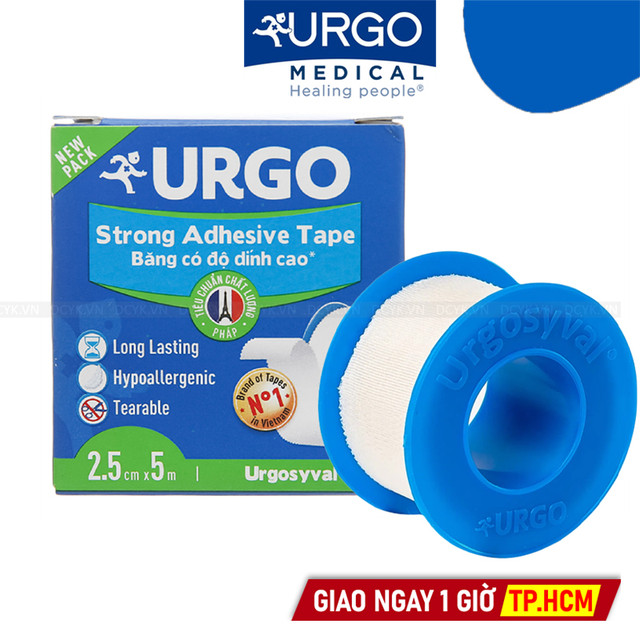 Băng Keo Lụa Y Tế Độ Dính Cao Urgo URGOSYVAL