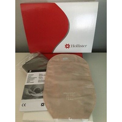 Túi Phân Hậu Môn Nhân Tạo 2 Mảnh Hollister 18182 18183 18184 (Đục, Lọc Khí, Khóa Cuốn)