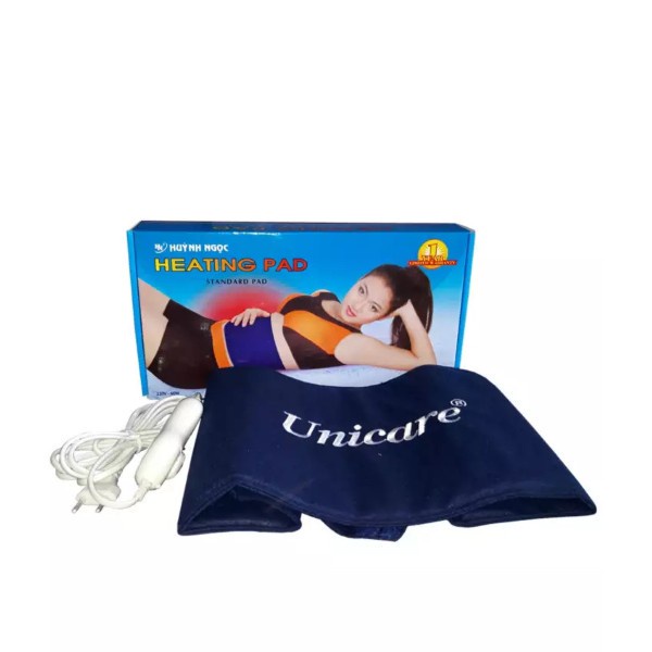Đai Quấn Nóng (Chườm Điện) Giảm Mỡ Bụng Heating Pad Unicare / Huỳnh Ngọc