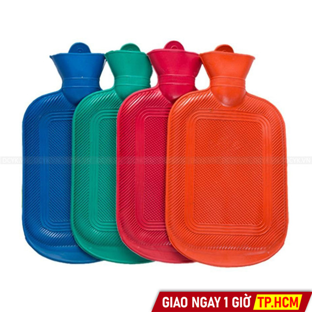 Túi Chườm Nóng Cao Su Việt Nam (Nhiều Màu)