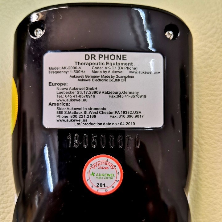 Máy Massage Xung Điện Aukewel Dr Phone AK-2000-V (8 Miếng Dán)