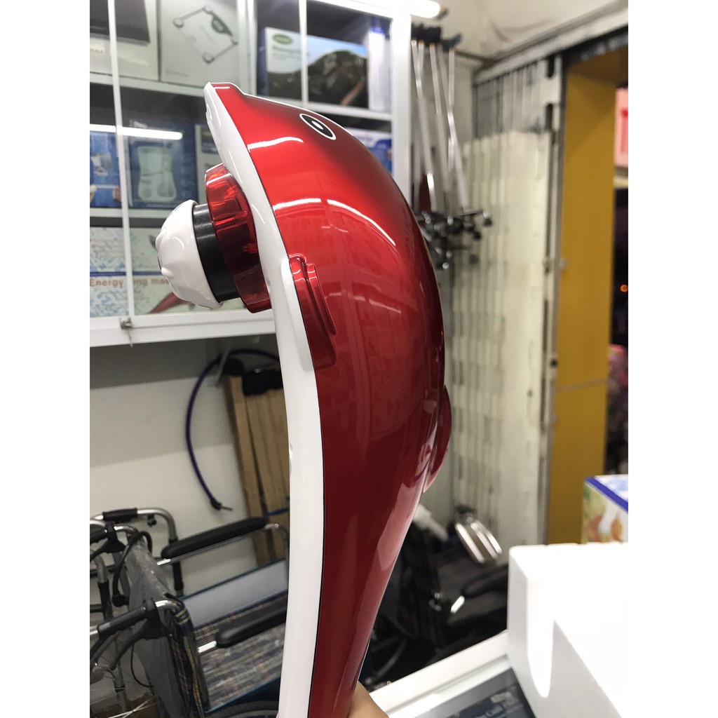 Máy Massage Cầm Tay Cá Heo Energy King LC-2002E (3 Đầu Silicon)