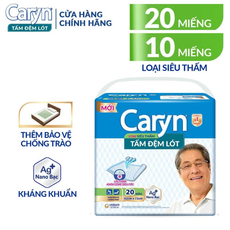 Tấm Đệm Lót Caryn Mỏng Nhẹ, Siêu Thấm