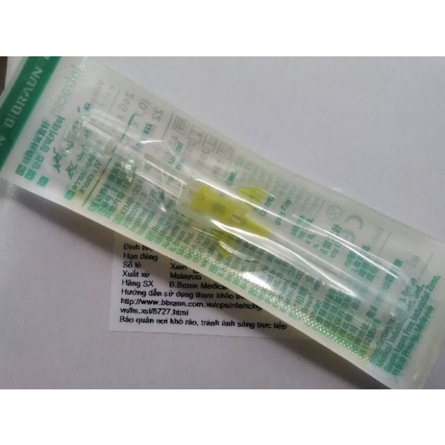 Kim Luồn Tĩnh Mạch Kín B.Braun (BRAUN) Introcan Safety 3