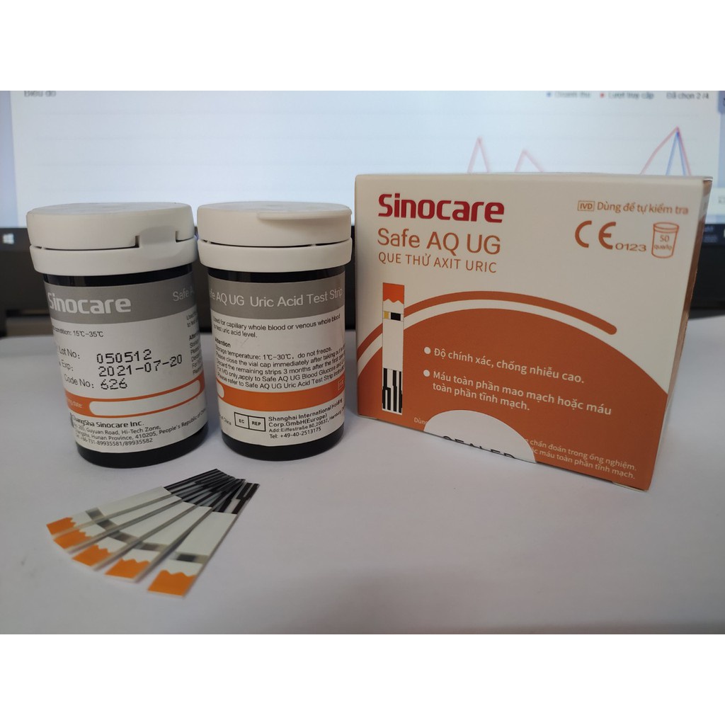 Que Thử Acid Uric Safe AQ UG