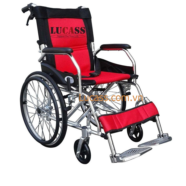 Xe Lăn Tay Du Lịch Khung Nhôm Siêu Nhẹ, Có Thắng Lucass X-63 (X63, X-63L, X-63A)