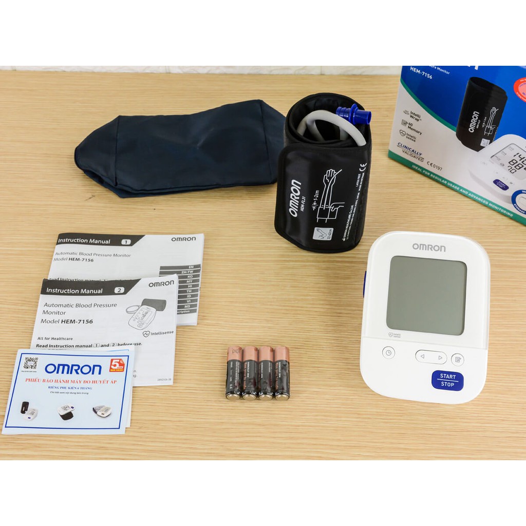 Máy Đo Huyết Áp Bắp Tay Omron HEM-7156