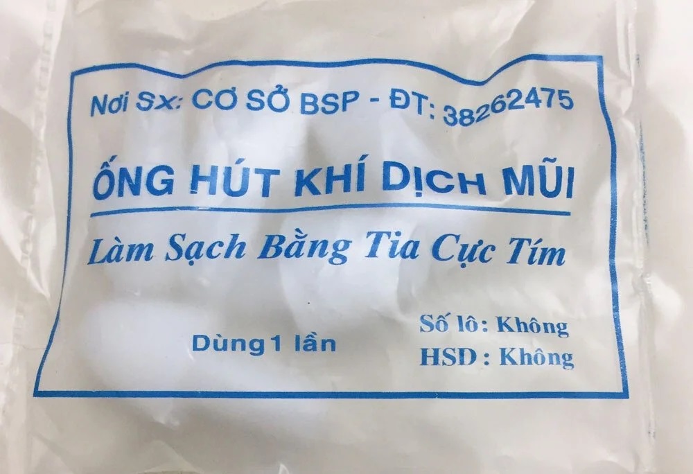 Cục Kê Hút Mũi Nhựa Việt Nam (Gói 5 Cái)