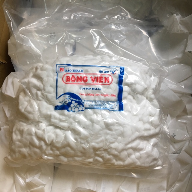 Bông Gòn Viên Bảo Thạch (Bịch lớn)