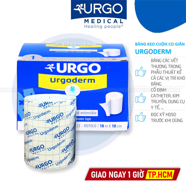 Băng Keo Y Tế Cuộn Co Giãn Urgo URGODERM