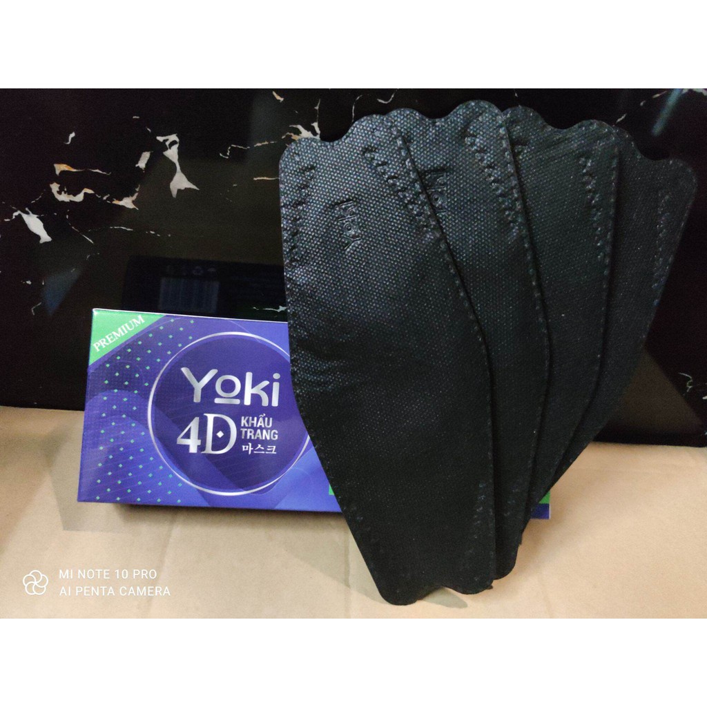 Khẩu trang 4D Yuki / Yoki Premium (Hộp 10 Cái)