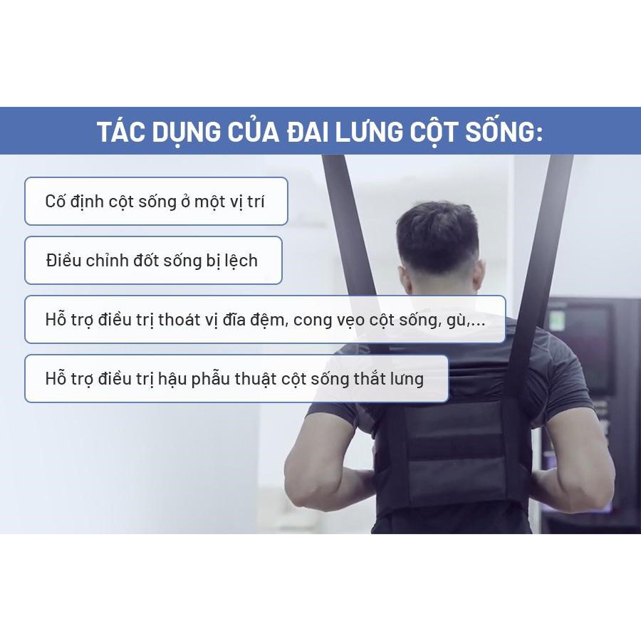 Đai Treo Xà Kéo Giãn Cột Sống Lưng Việt Nam