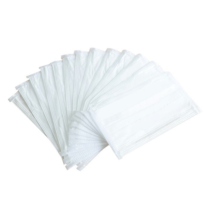 Khẩu Trang Y Tế MERIDAY Bông Bạch Tuyết (3 Lớp - Hộp 50 Cái)