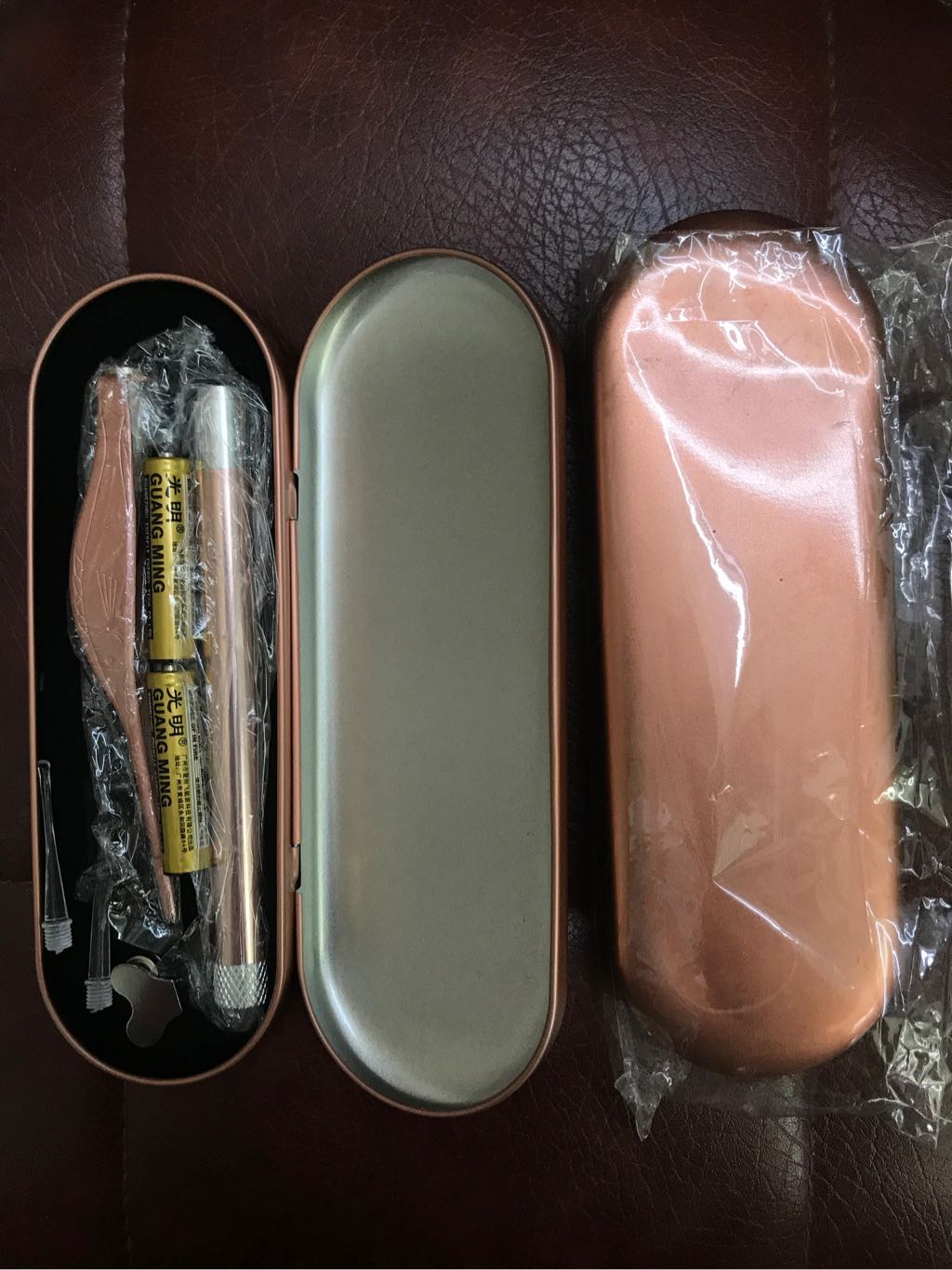 Bộ Dụng Cụ Lấy Ráy Tai Cao Cấp Có Đèn