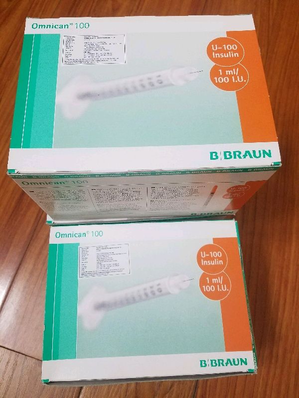 Bơm Tiêm Insulin, Kim Chích Tiểu Đường B Braun Omnican