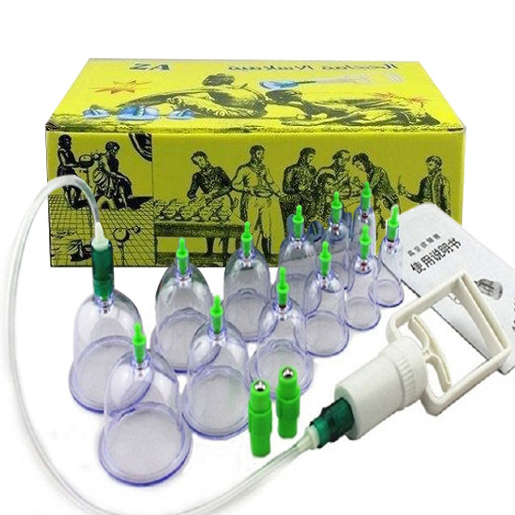 Bộ Giác Hơi Không Dùng Lửa Thái Lan (14 Món Cao Cấp)