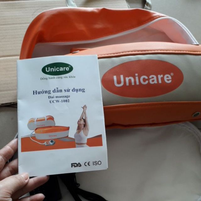 Đai Massage Bụng Có Làm Nóng Unicare UCW-1002