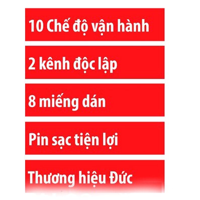 Máy Massage Xung Điện Aukewel Dr Phone AK-2000-V (8 Miếng Dán)