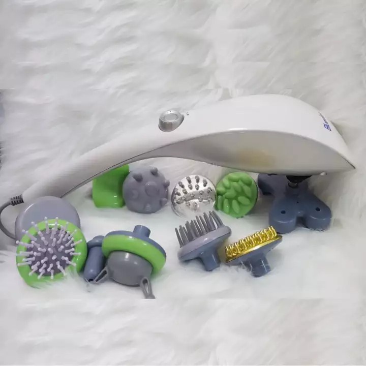 Máy Massage Cầm Tay Luxurious Massager (11 Đầu, Hồng Ngoại)