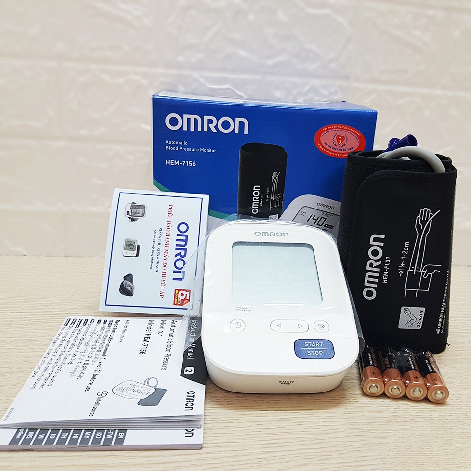 Máy Đo Huyết Áp Bắp Tay Omron HEM-7156
