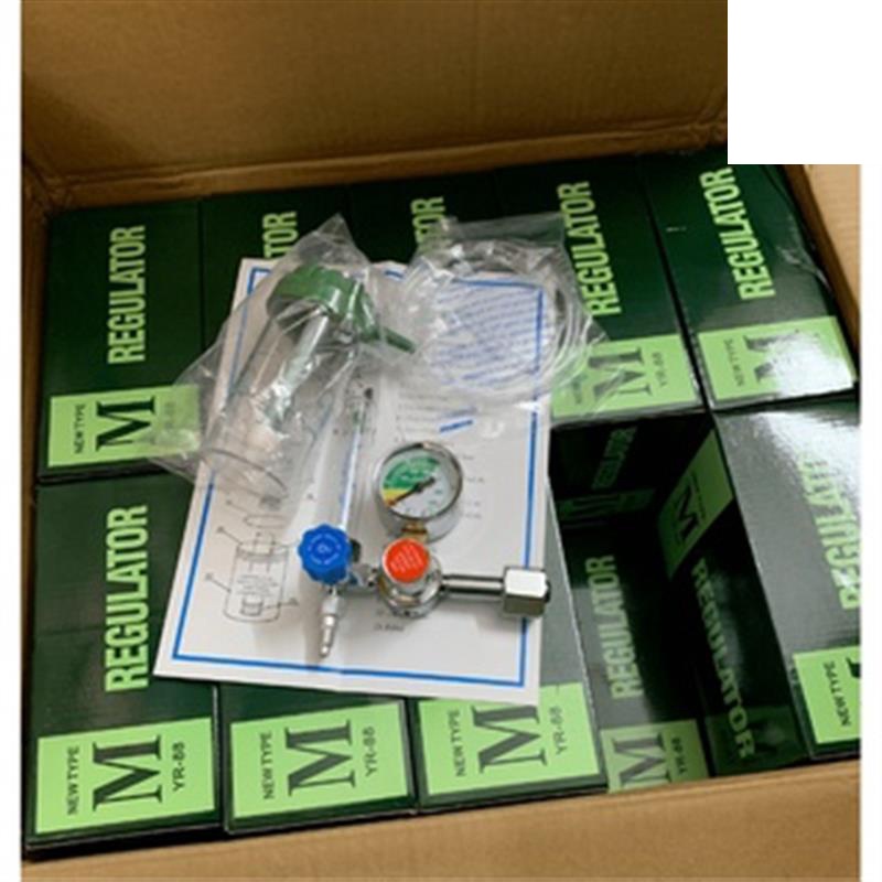 Đồng Hồ Oxy Y Tế Regulator YR-88 (Có Bình Tạo Ẩm)