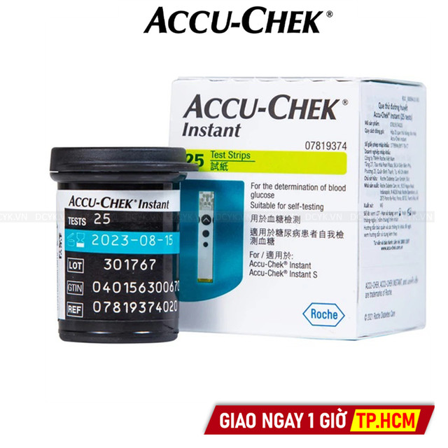 Que Thử Đường Huyết Accu-Chek Instant